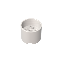 73111 | Brick, Round 3 x 3 x 2 with Recessed Center and Axle Hole