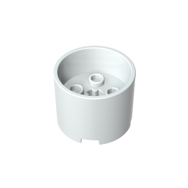73111 | Brick, Round 3 x 3 x 2 with Recessed Center and Axle Hole