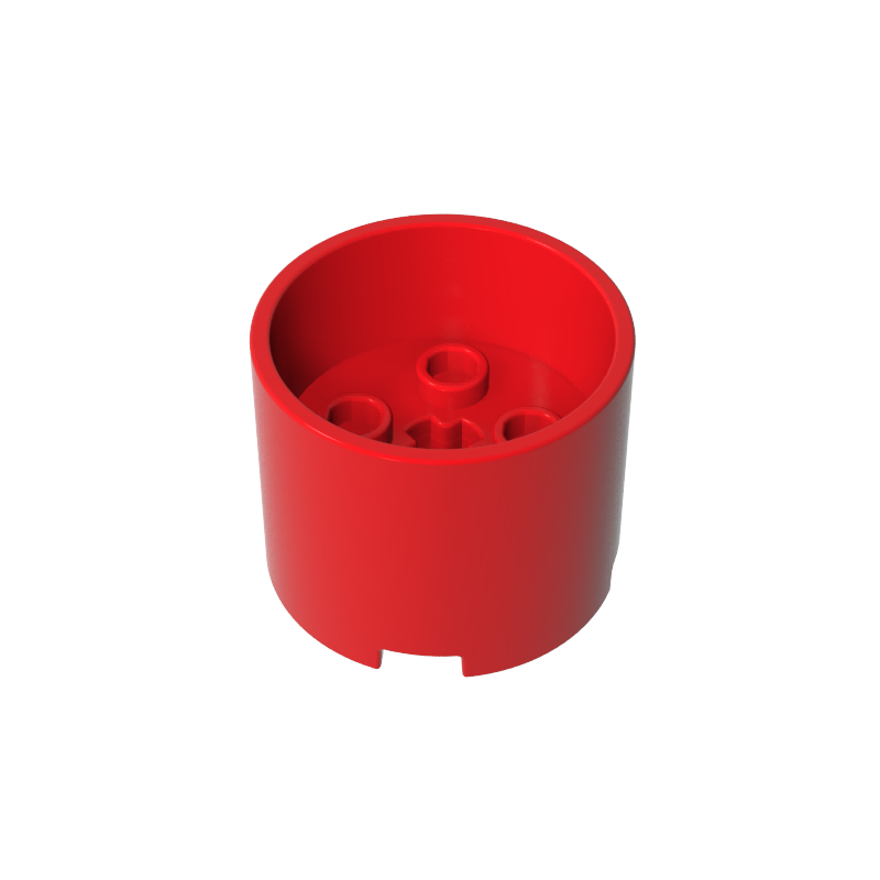 73111 | Brick, Round 3 x 3 x 2 with Recessed Center and Axle Hole