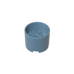 73111 | Brick, Round 3 x 3 x 2 with Recessed Center and Axle Hole