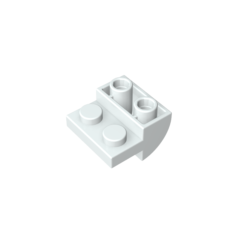 1750 | Slope, Curved 2 x 2 Inverted with 2 Recessed Studs