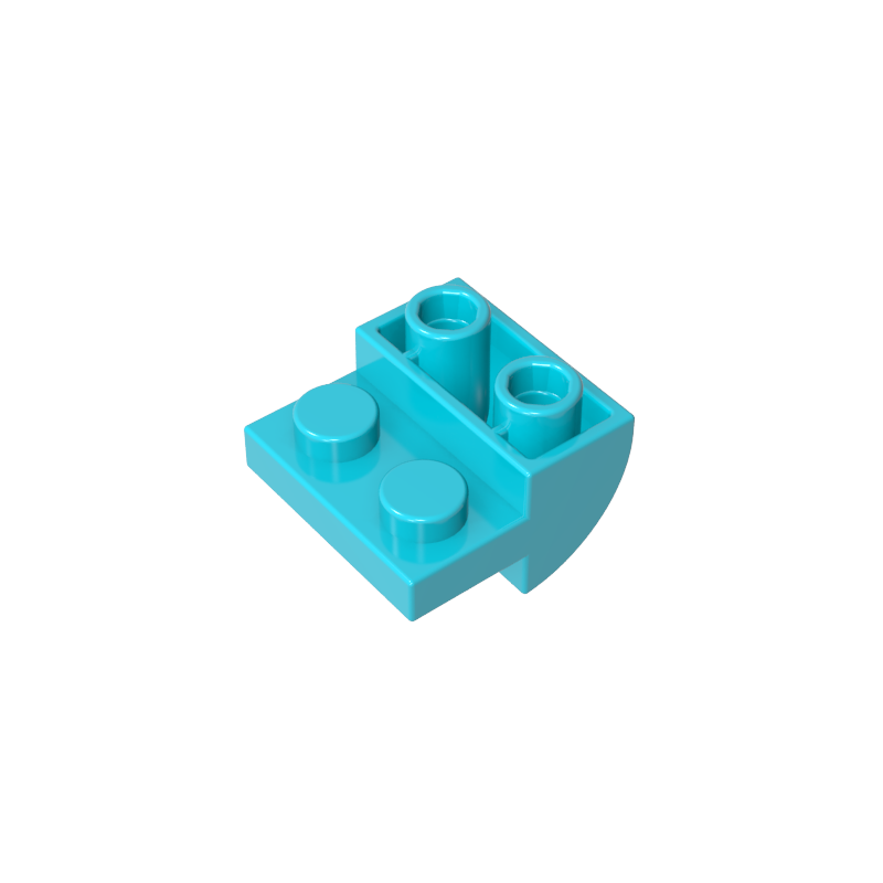 1750 | Slope, Curved 2 x 2 Inverted with 2 Recessed Studs