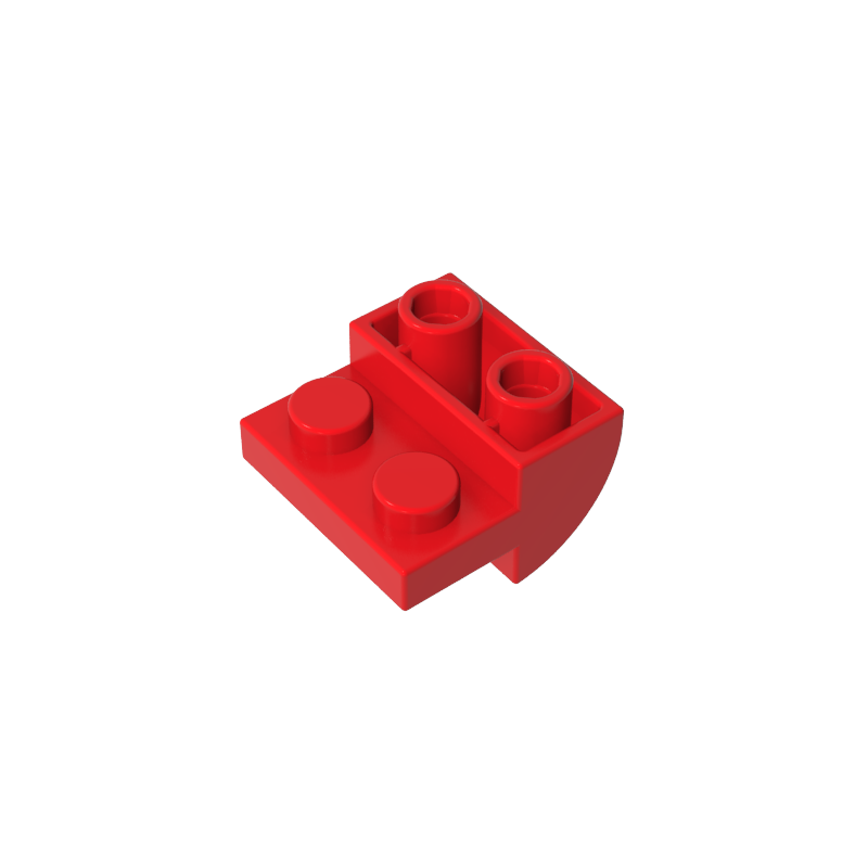 1750 | Slope, Curved 2 x 2 Inverted with 2 Recessed Studs