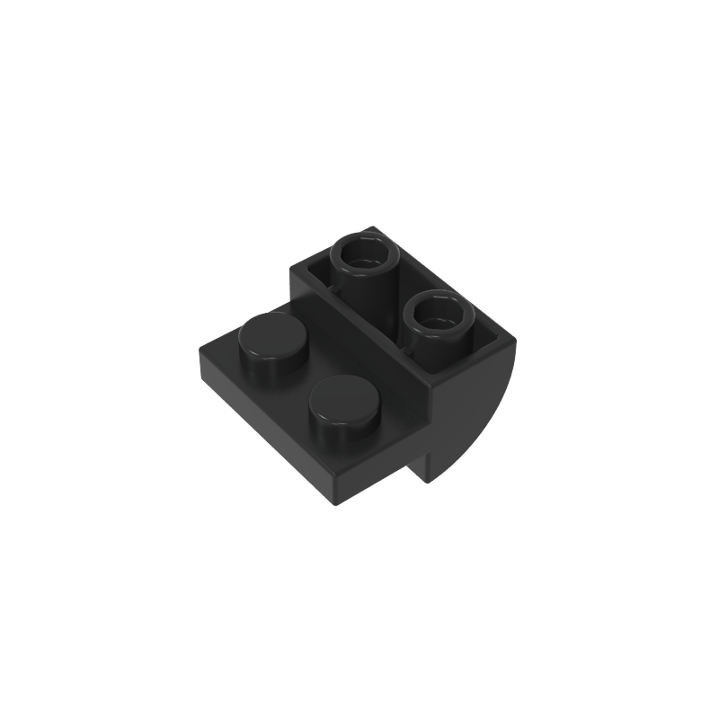 1750 | Slope, Curved 2 x 2 Inverted with 2 Recessed Studs