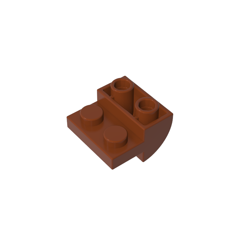 1750 | Slope, Curved 2 x 2 Inverted with 2 Recessed Studs