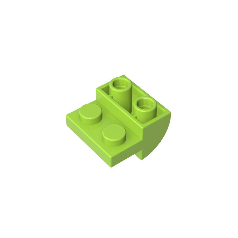 1750 | Slope, Curved 2 x 2 Inverted with 2 Recessed Studs