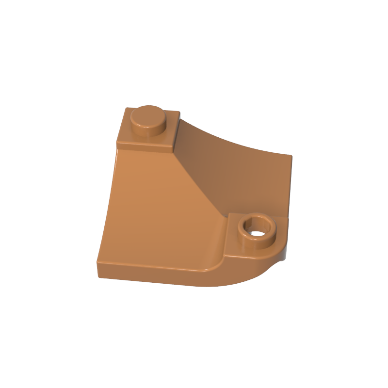 73682 | Arch 3 x 3 Inverted Corner with Raised Hollow Stud