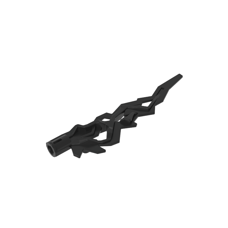 11302 | Hero Factory Weapon Accessory, Flame / Lightning Bolt with Axle Hole