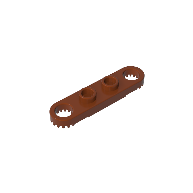 4263 | Technical Plate 1 x 4 with Toothed Ends