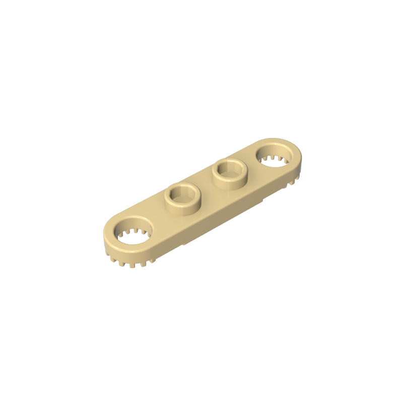 4263 | Technical Plate 1 x 4 with Toothed Ends
