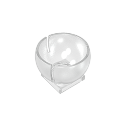 44358 | Cylinder Hemisphere 3 x 3 Ball Turret Socket with 2 x 2 Base