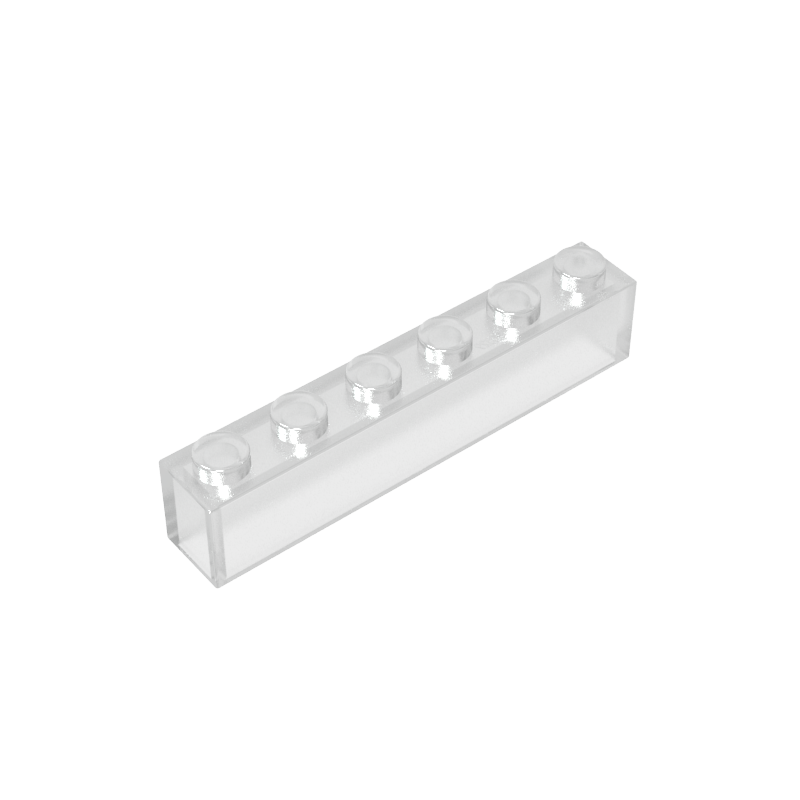 3067a | Brick 1 x 6 without Bottom Tubes