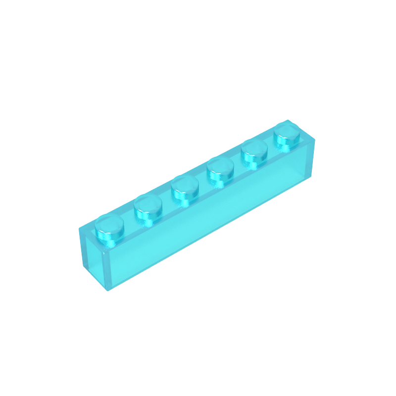 3067a | Brick 1 x 6 without Bottom Tubes