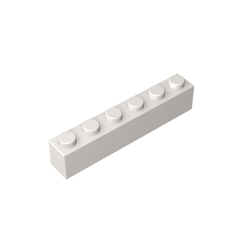 3067a | Brick 1 x 6 without Bottom Tubes
