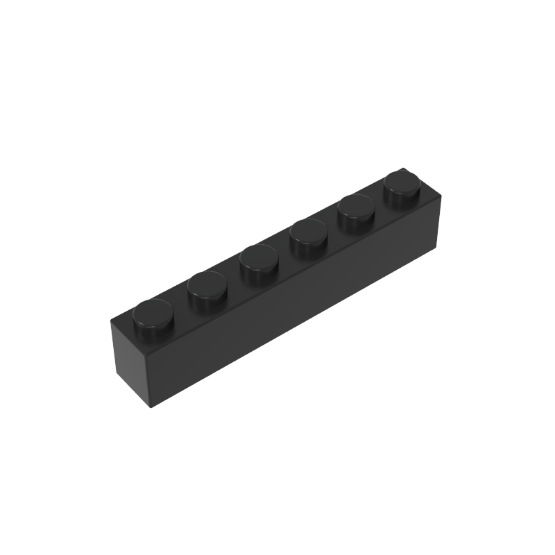 3067a | Brick 1 x 6 without Bottom Tubes