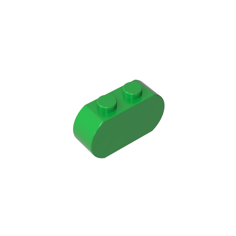 35477 | Brick, Modified 1 x 3 with Round Ends