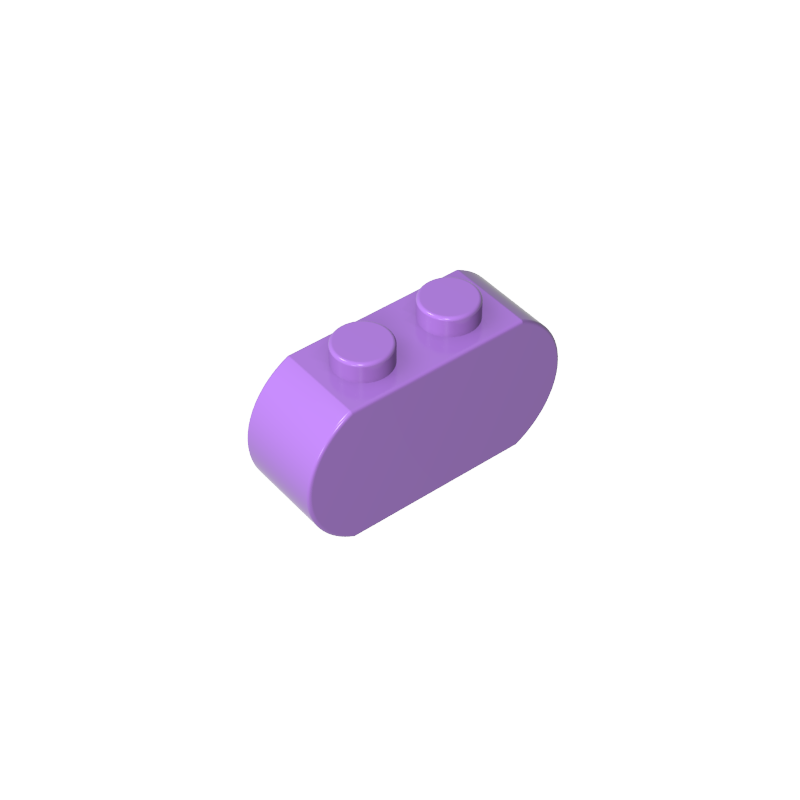 35477 | Brick, Modified 1 x 3 with Round Ends