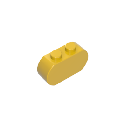 35477 | Brick, Modified 1 x 3 with Round Ends