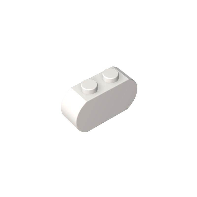 35477 | Brick, Modified 1 x 3 with Round Ends