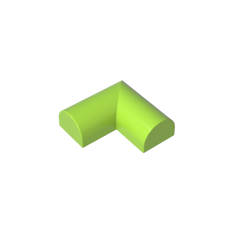 79757 | Slope, Curved 2 x 2 x 2/3 Double Corner