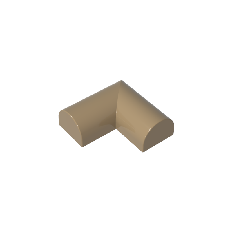 79757 | Slope, Curved 2 x 2 x 2/3 Double Corner