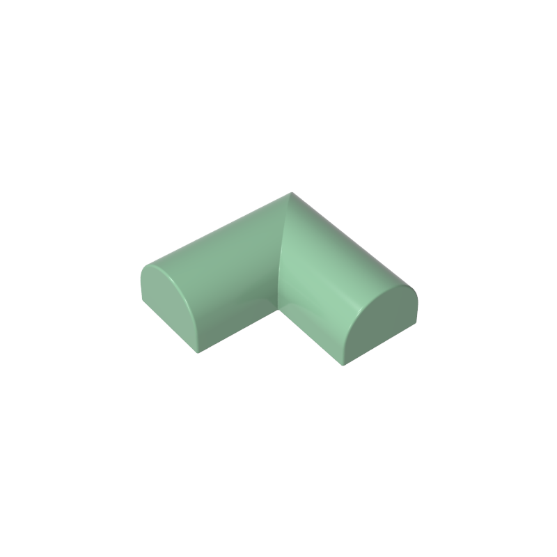 79757 | Slope, Curved 2 x 2 x 2/3 Double Corner