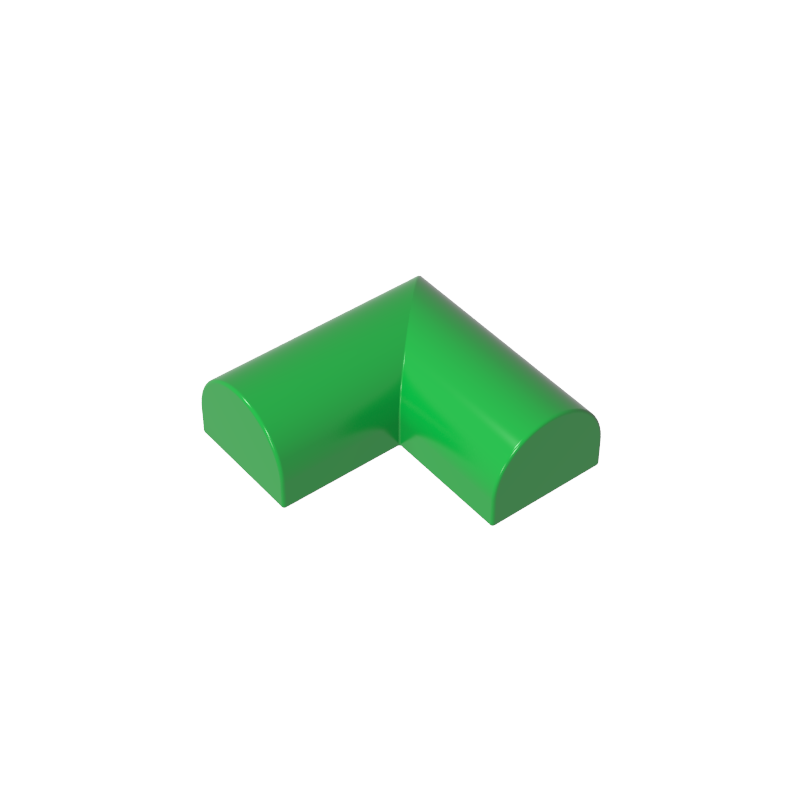 79757 | Slope, Curved 2 x 2 x 2/3 Double Corner