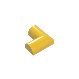 79757 | Slope, Curved 2 x 2 x 2/3 Double Corner