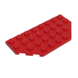 68297 | Wedge, Plate 4 x 8 Cut Corners