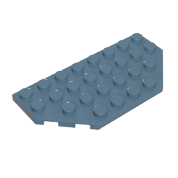 68297 | Wedge, Plate 4 x 8 Cut Corners