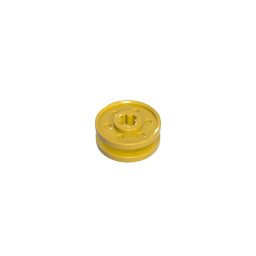 56903 | Wheel 18mm D. x 8mm with Fake Bolts and Shallow Spokes and Axle Hole