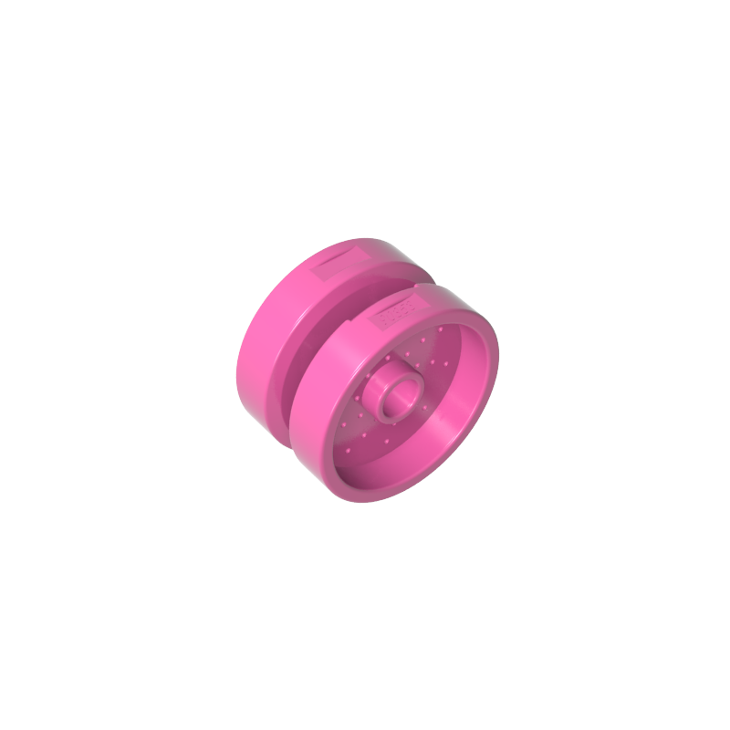 66727 | Wheel 18mm D. x 12mm with Pin Hole and Stud, Dotted Brake Rotor Lines