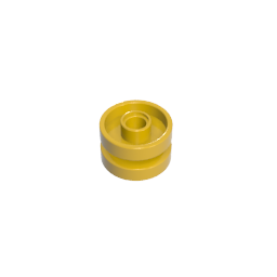 66727 | Wheel 18mm D. x 12mm with Pin Hole and Stud, Dotted Brake Rotor Lines