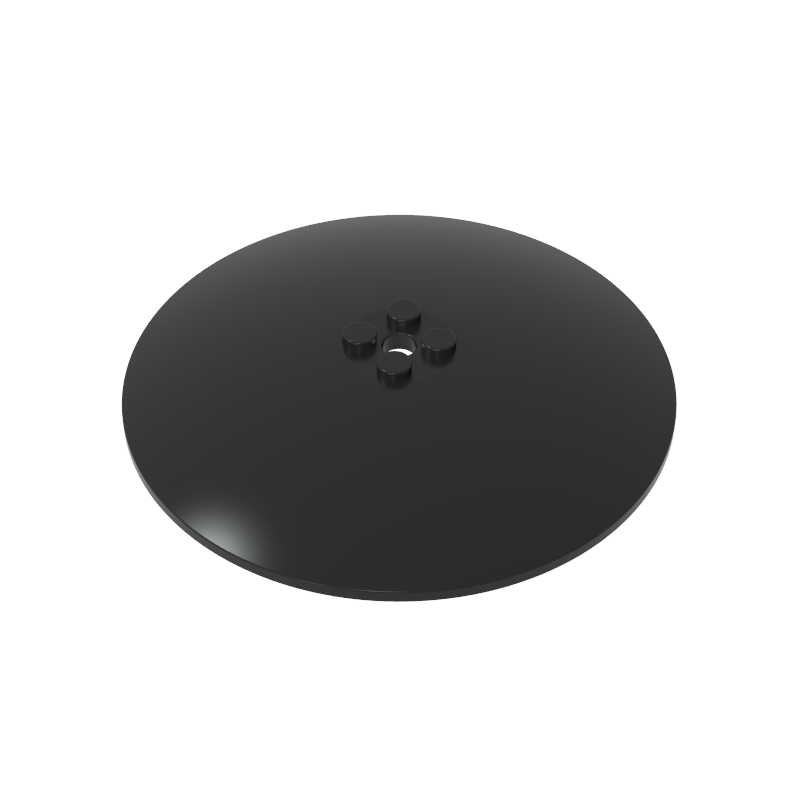 50990b | Dish 10 x 10 Inverted (Radar) - Solid Studs