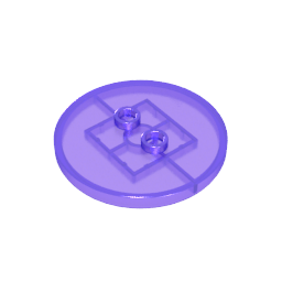 32627 | Tile, Round 4 x 4 with 2 Hollow Studs
