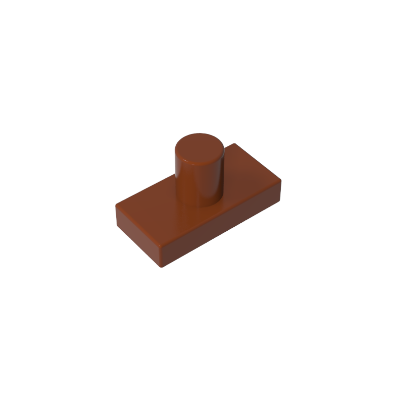 24445 | Tile, Modified 1 x 2 with Figure Head Post