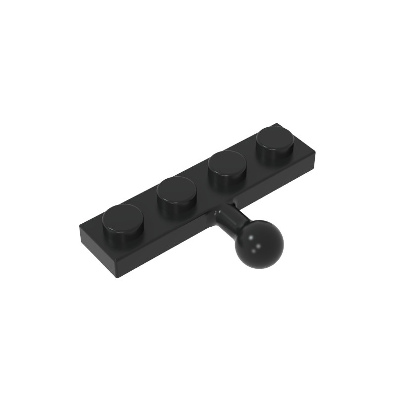 3184 | Plate, Modified 1 x 4 with Tow Ball