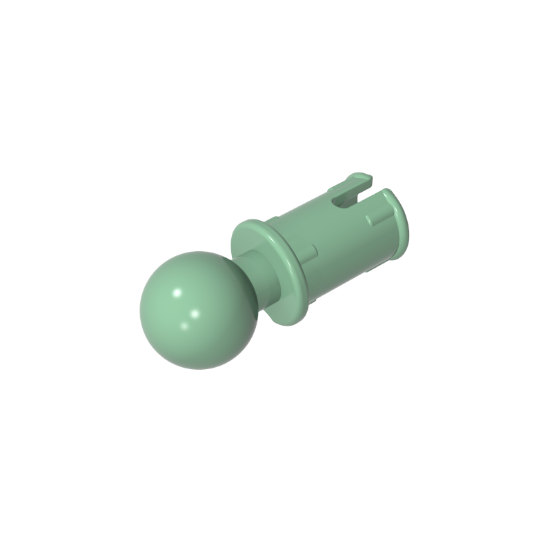 6628 | Technical Pin with Friction Ridges and Tow Ball with Squared Pin Hole