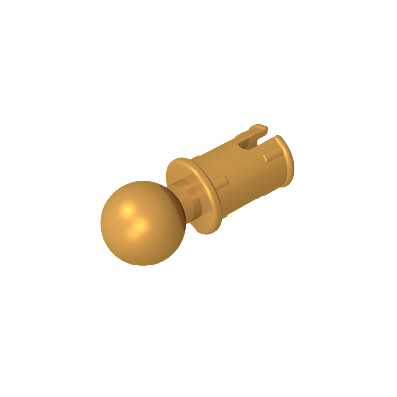6628 | Technical Pin with Friction Ridges and Tow Ball with Squared Pin Hole
