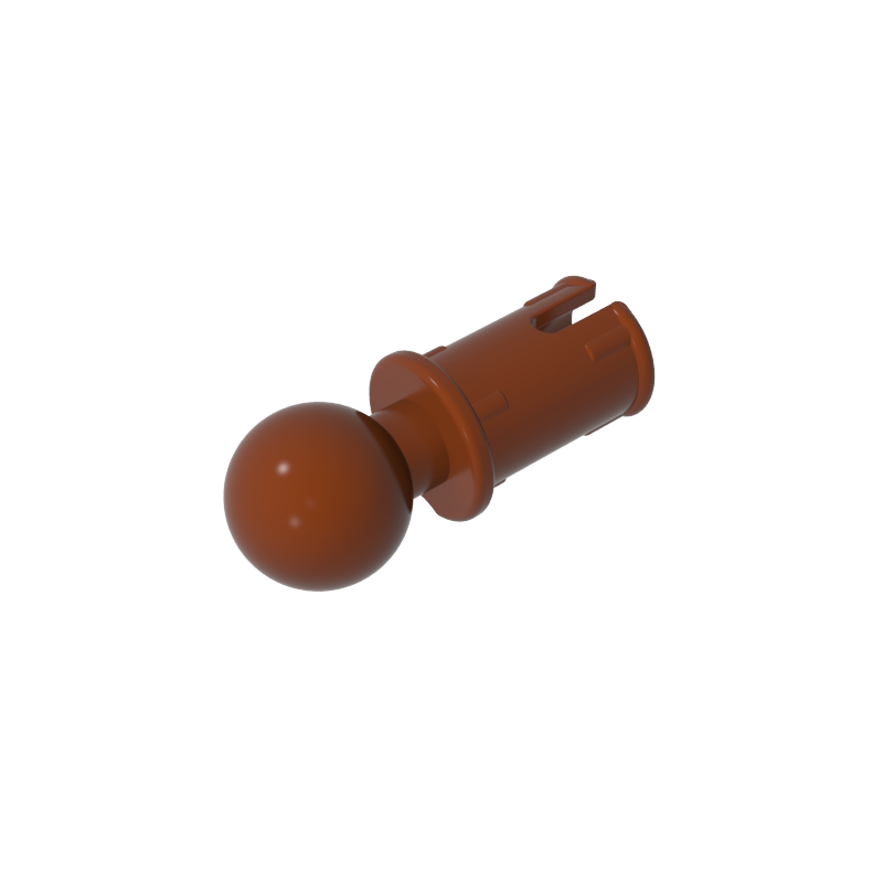 6628 | Technical Pin with Friction Ridges and Tow Ball with Squared Pin Hole