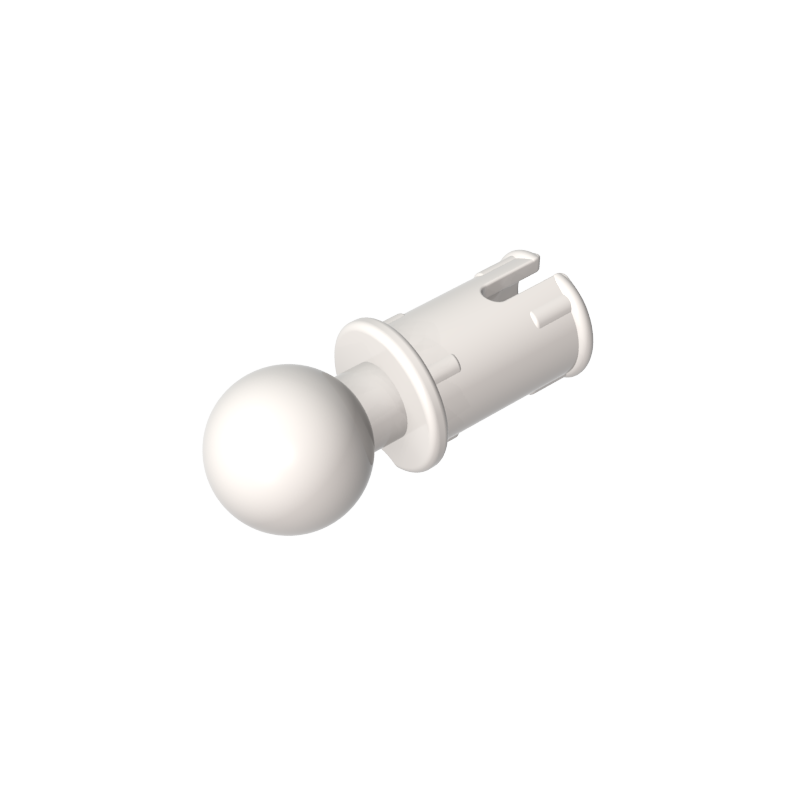 6628 | Technical Pin with Friction Ridges and Tow Ball with Squared Pin Hole