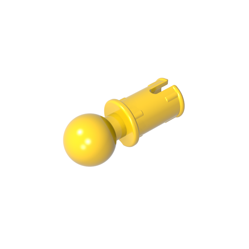6628 | Technical Pin with Friction Ridges and Tow Ball with Squared Pin Hole