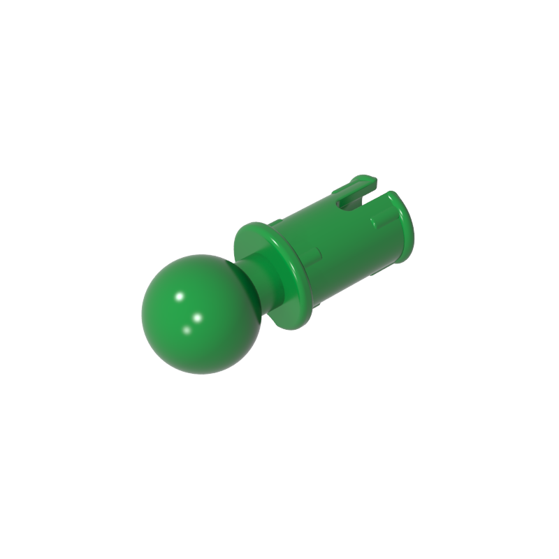 6628 | Technical Pin with Friction Ridges and Tow Ball with Squared Pin Hole