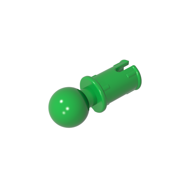 6628 | Technical Pin with Friction Ridges and Tow Ball with Squared Pin Hole