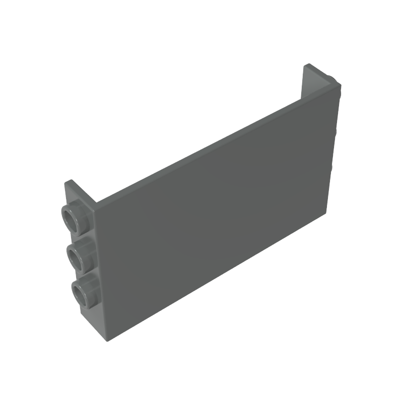 98280 | Panel 1 x 6 x 3 with Studs on Sides