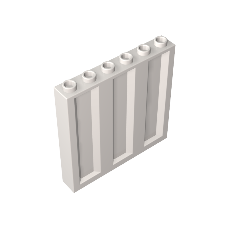 23405 | Panel 1 x 6 x 5 with Corrugated Profile