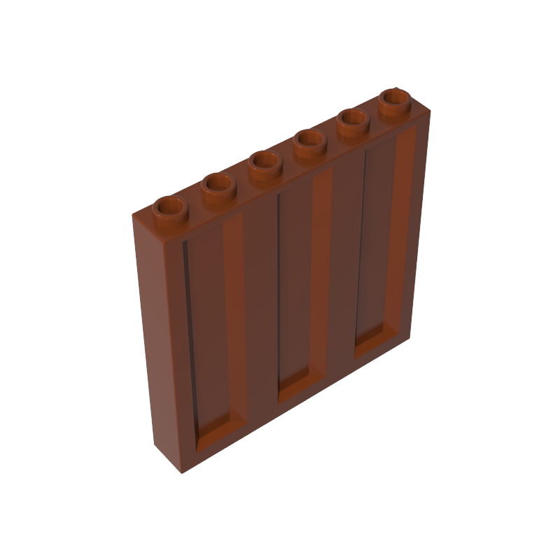 23405 | Panel 1 x 6 x 5 with Corrugated Profile