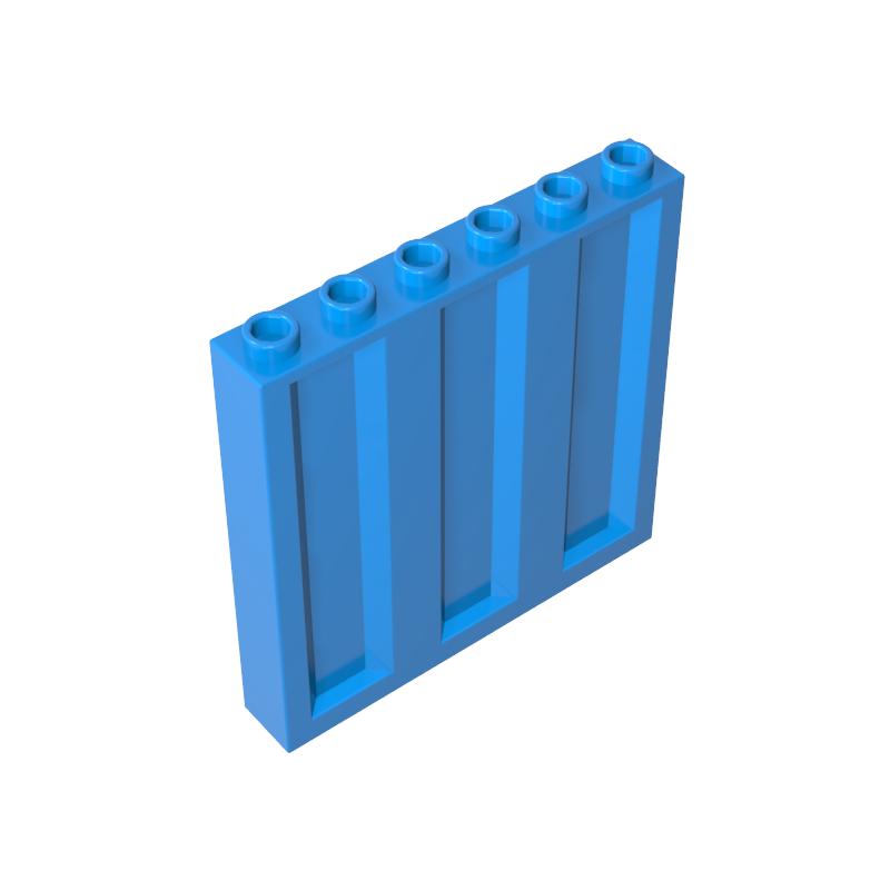 23405 | Panel 1 x 6 x 5 with Corrugated Profile