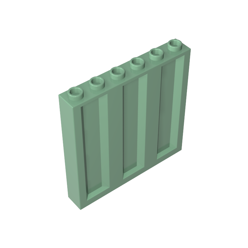 23405 | Panel 1 x 6 x 5 with Corrugated Profile