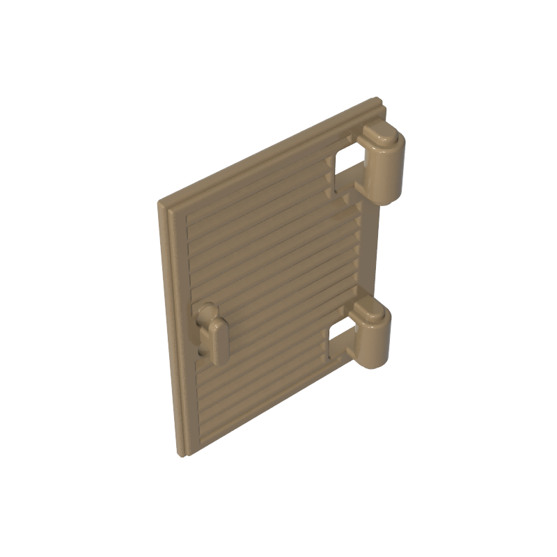 60800a | Shutter for Window 1 x 2 x 3 with Hinges and Handle